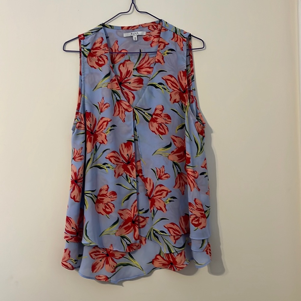 Alfred Sung tiered blouse